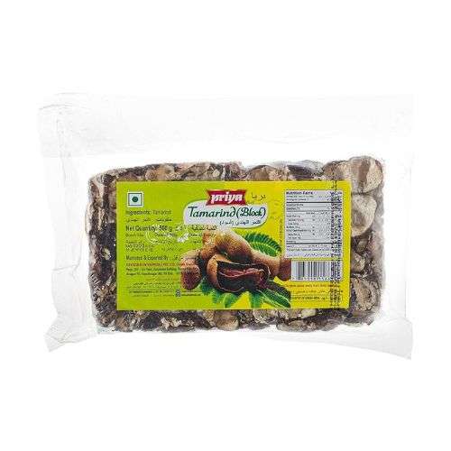 Priya Tamarind Block seedless 500g