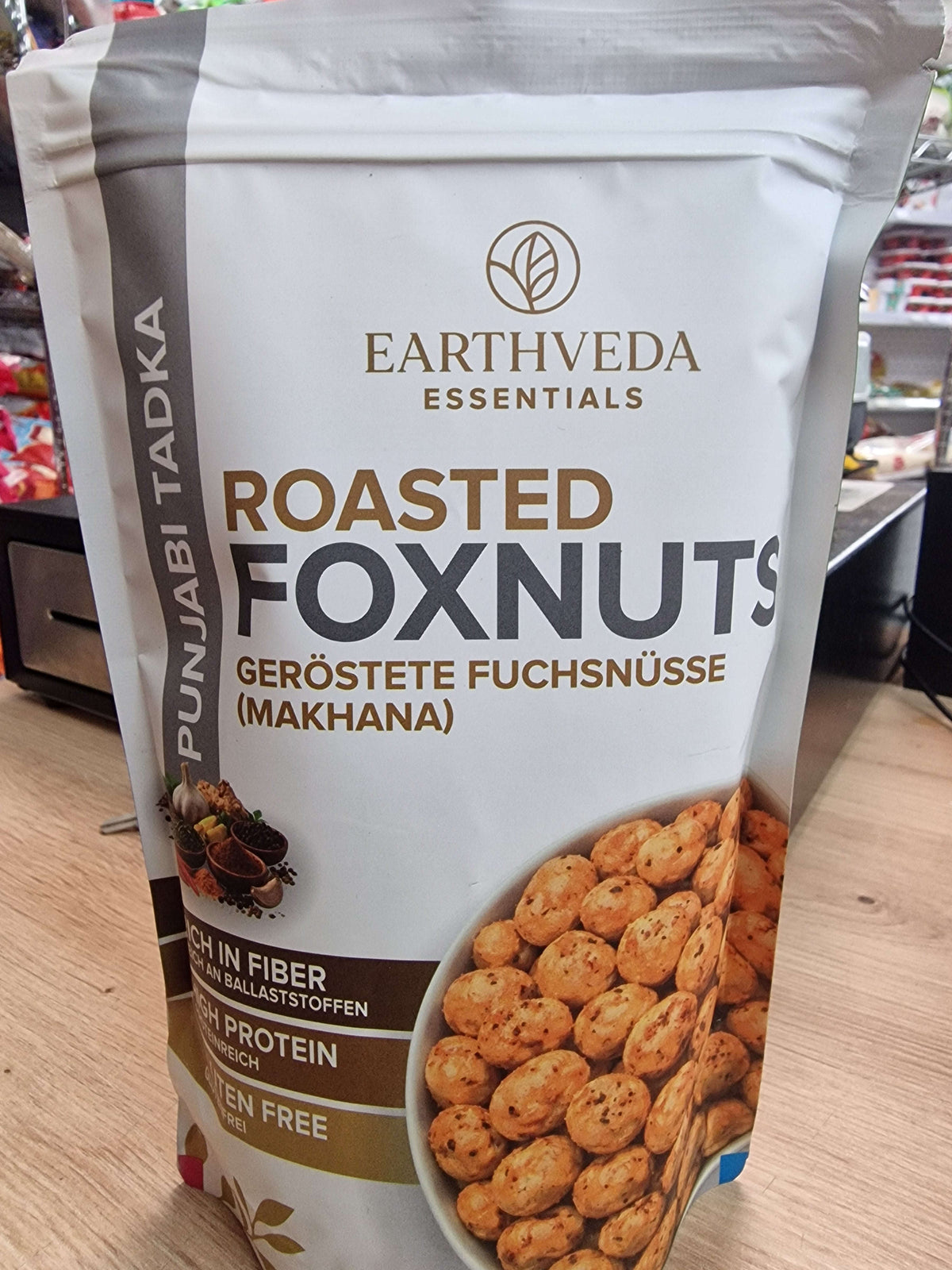 Earthveda Punjabi Tadka Roasted Makhana 40g
