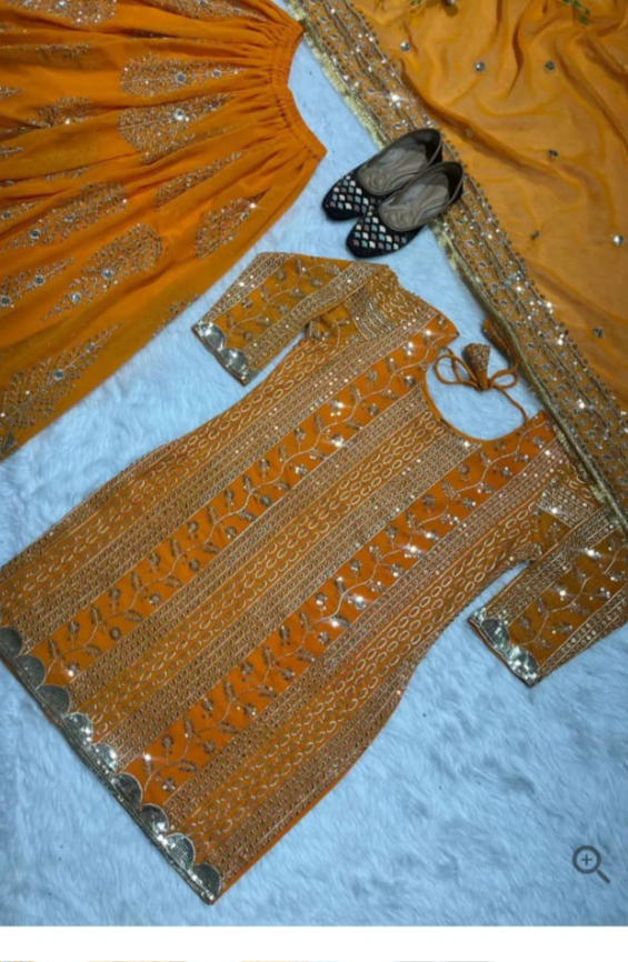 Presenting New Designer Party Wear Look Top-Plazzo in Berlin