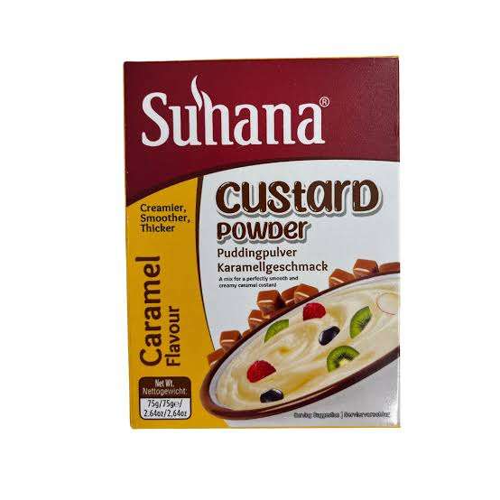 Suhana custard powder 75g Caramel flavour