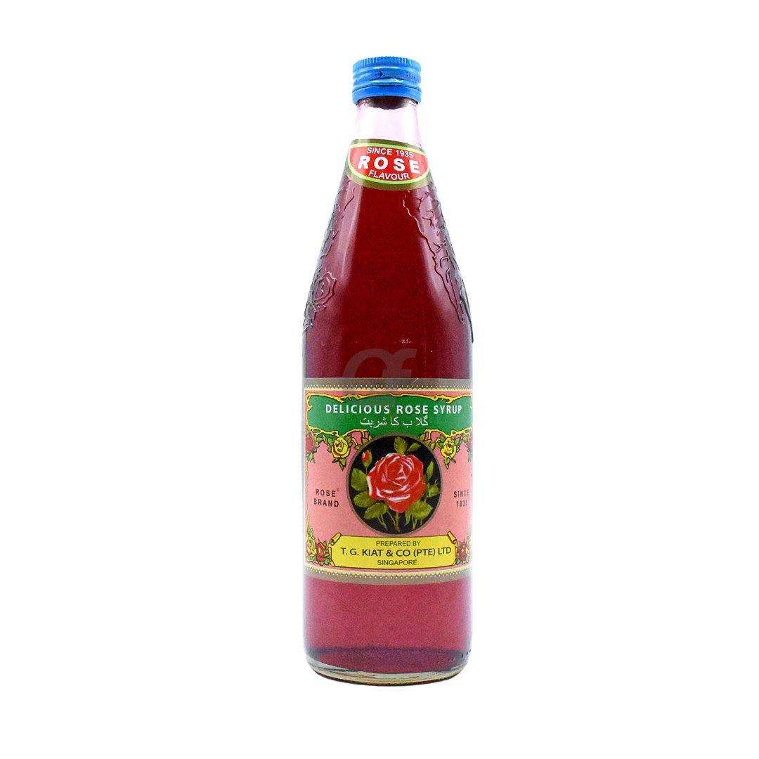 T.G Kiat Delicious Rose Syrup (Bottle) 750ml