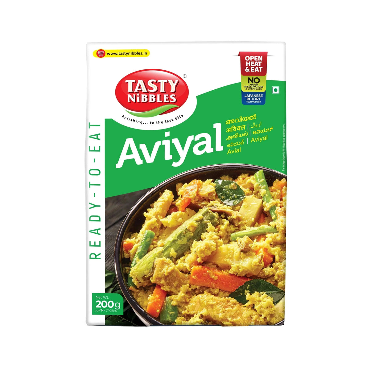 Tasty Nibbles Avial 250g (Ready to Eat)