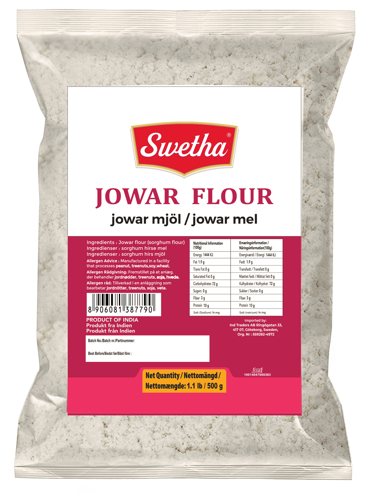 Telugu foods Jowar Flour 1kg