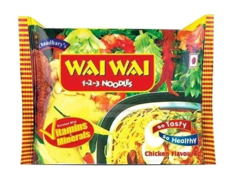 Wai Wai chicken instant noodles 75g