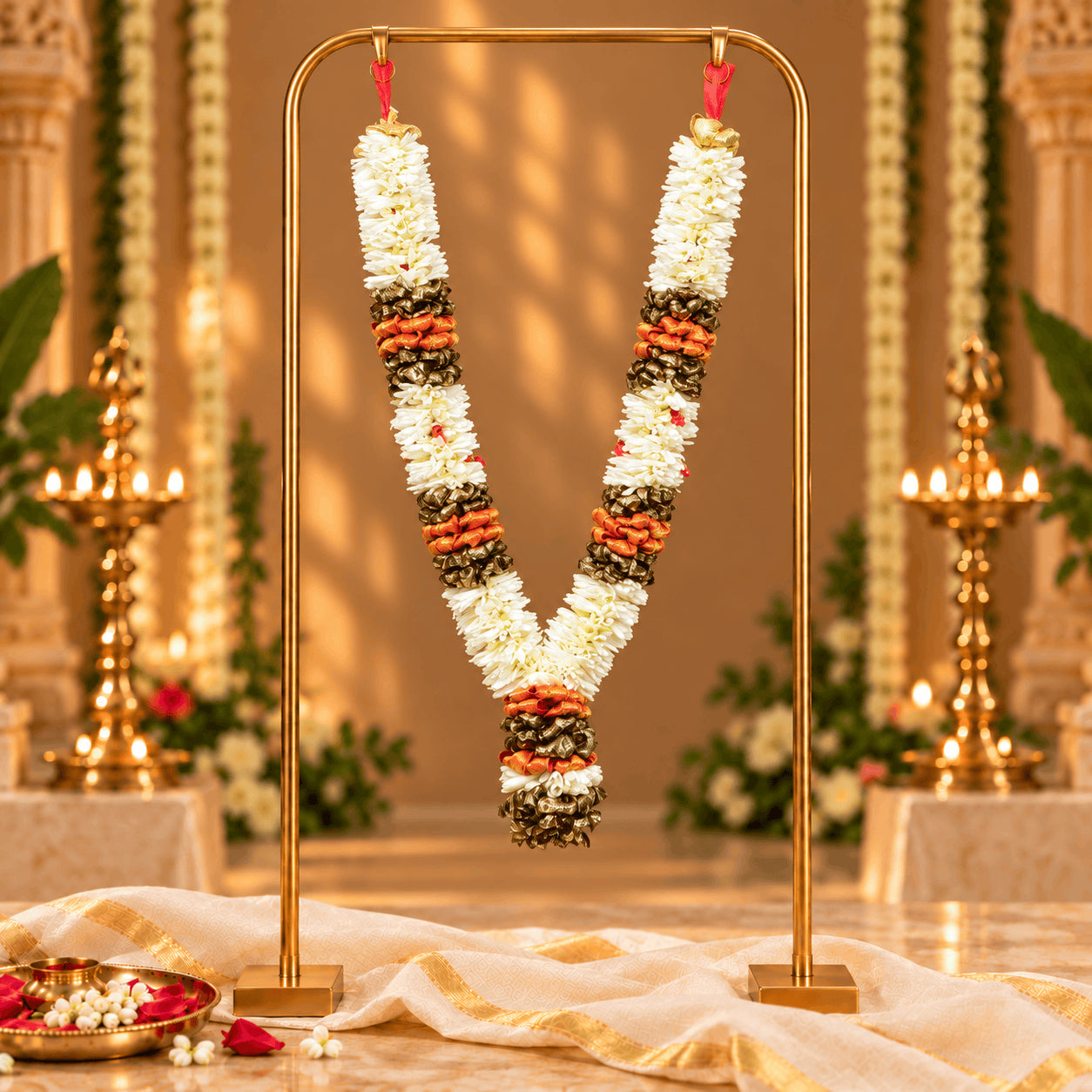 Fresh Puja Flowers