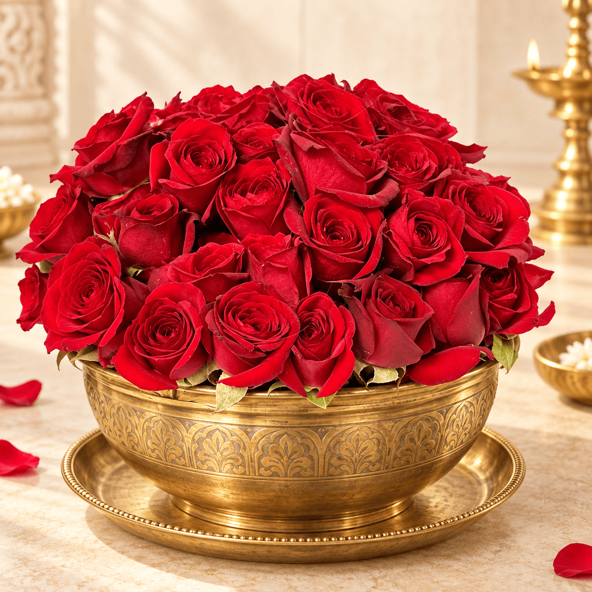 Button Rose Single Colour (1kg)