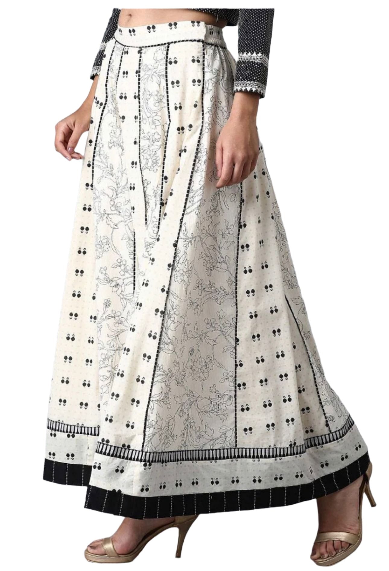 Pure Cotton Long Skirt In Germany