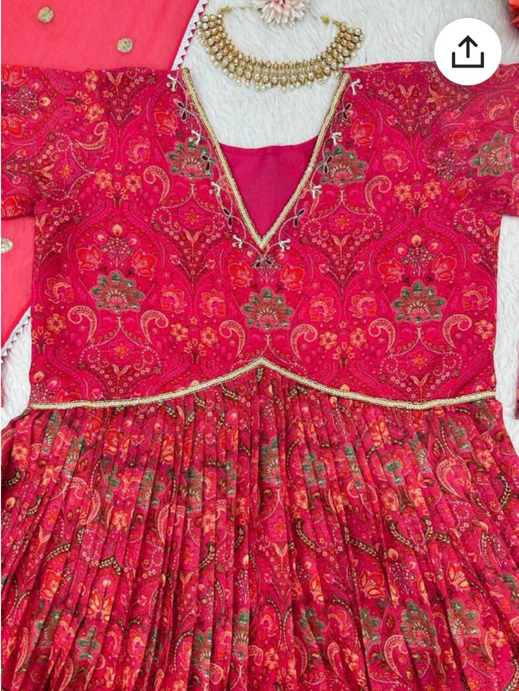 Anarkali Gown Indian Party Wear