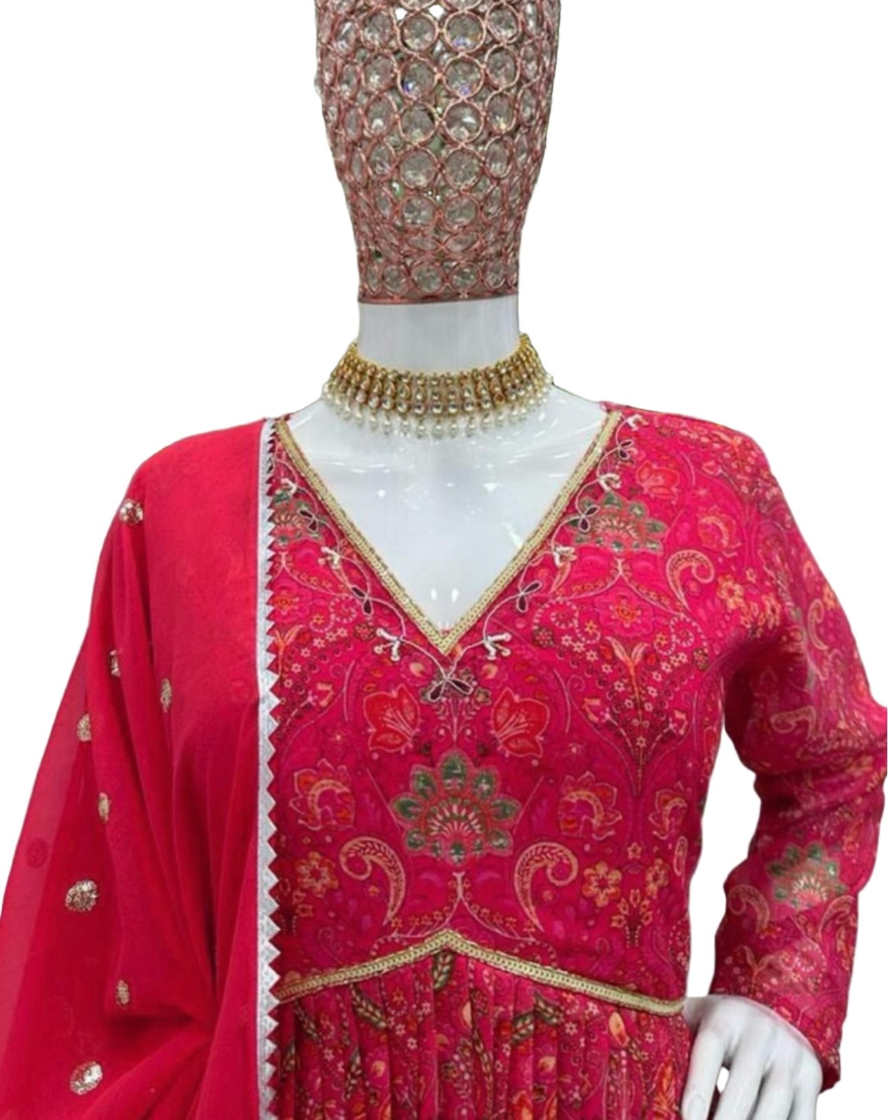 Anarkali Gown Indian Party Wear