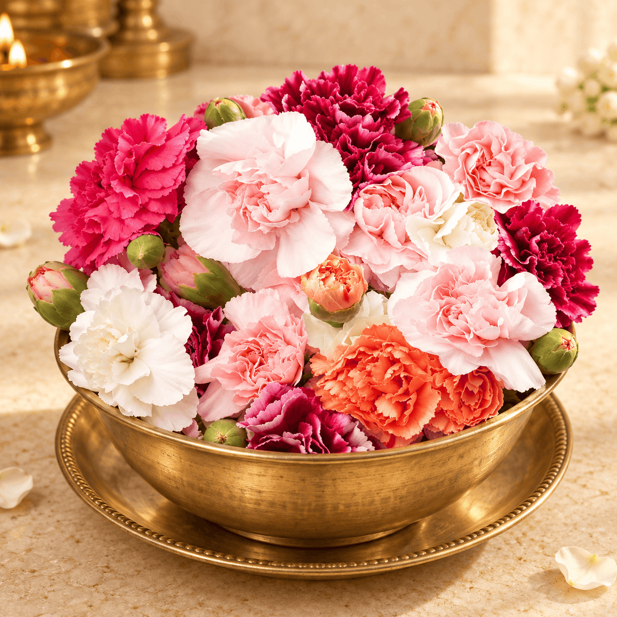 Carnation Mixed Colour - 200grams