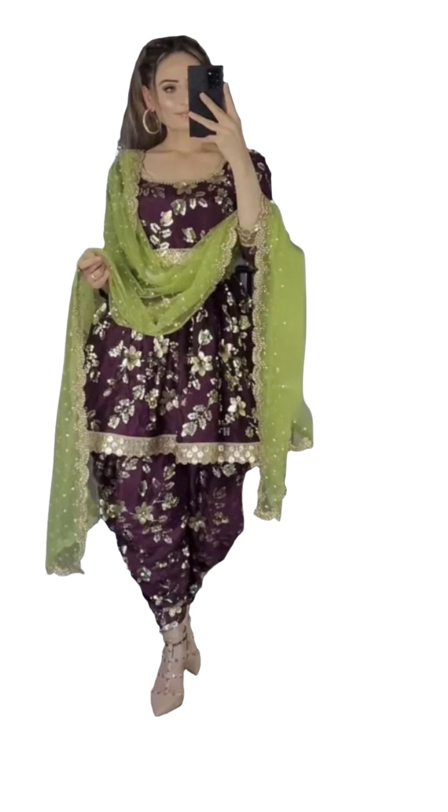 Punjabi Patiyala Suit in Germany