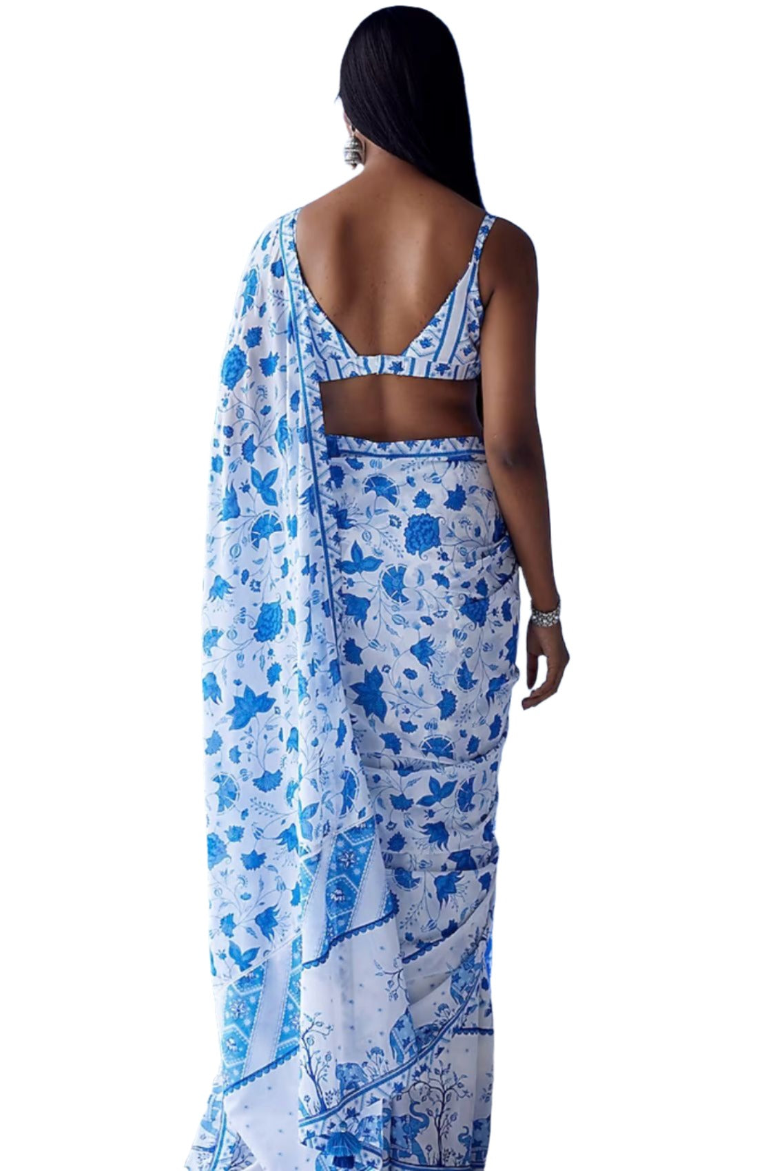 Linen Saree