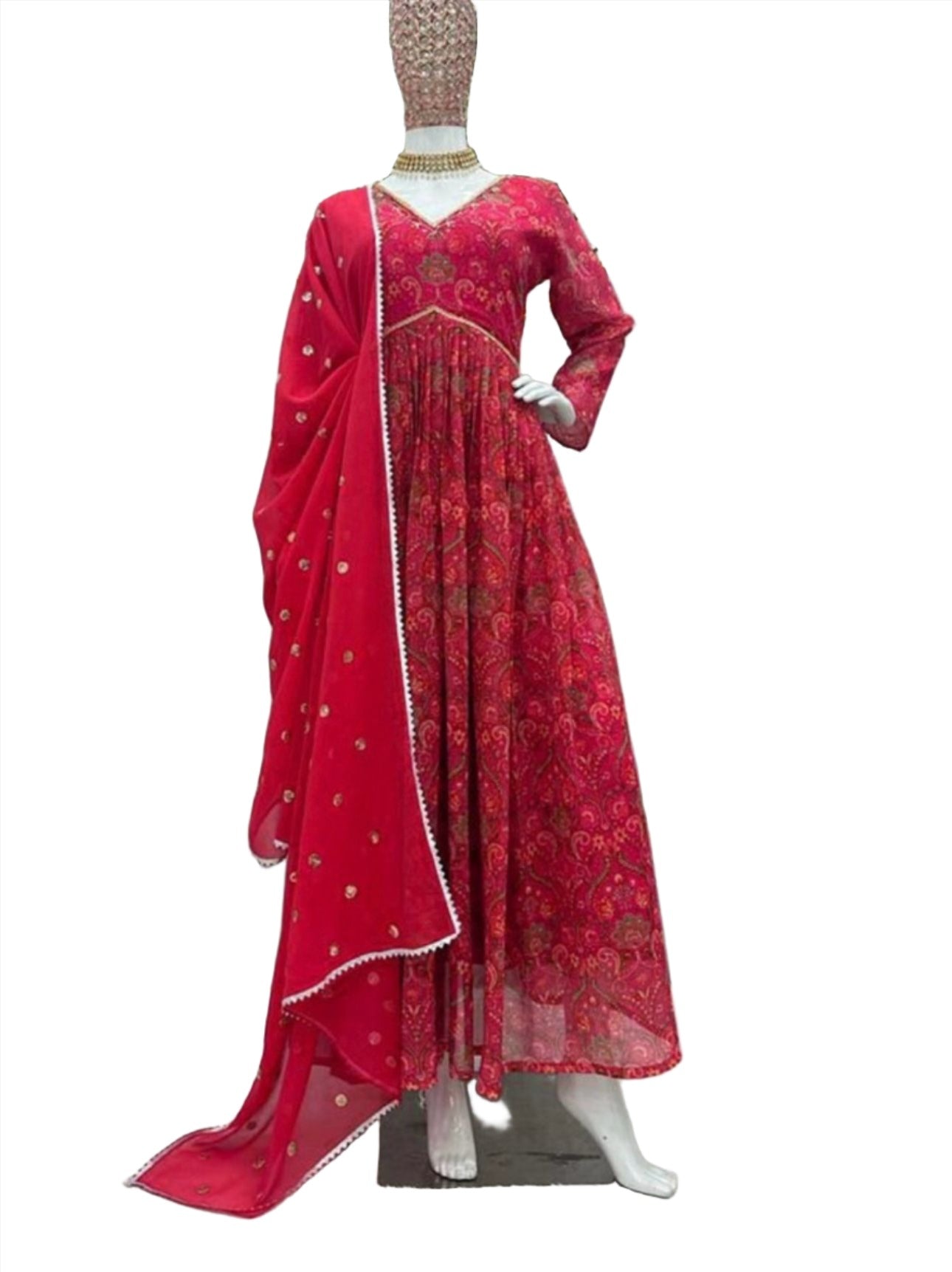 Anarkali Gown Indian Party Wear