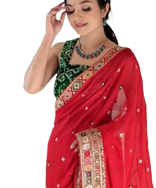Georgette Saree