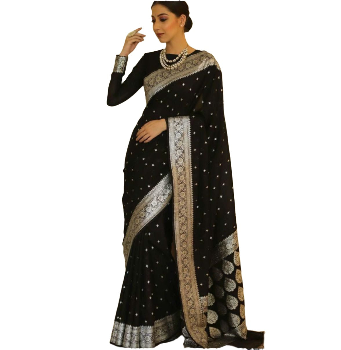 Cotton Silk Saree in Germany