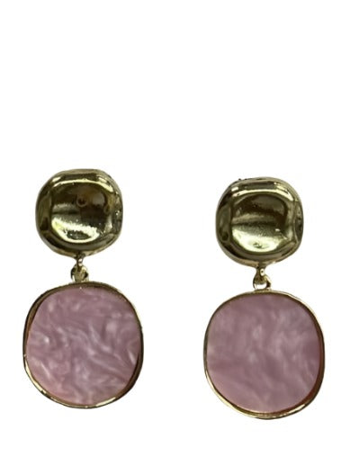Geometric Shell Earrings