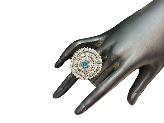 New Silver Diamond Ring for Women