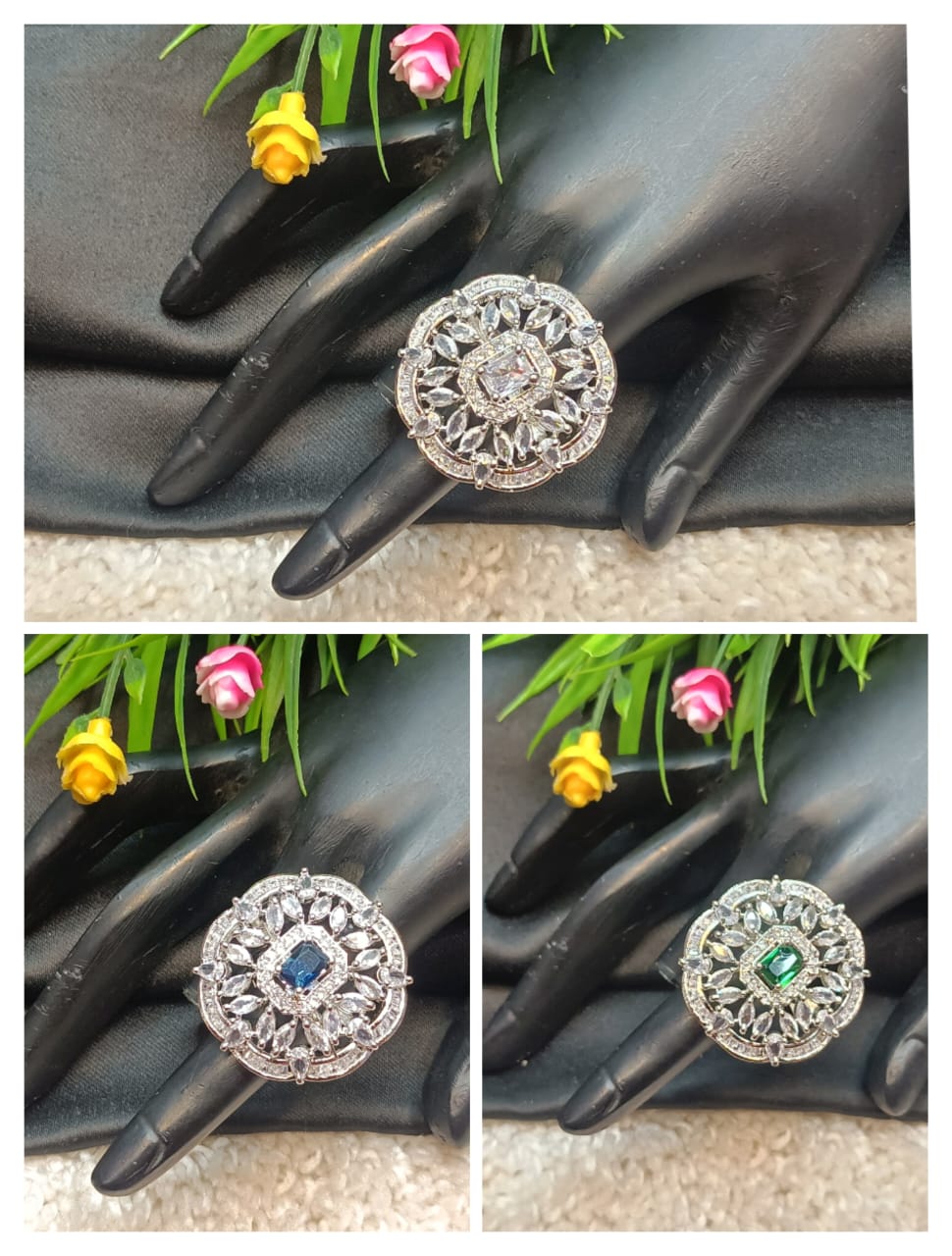 New Silver Diamond Ring for Women