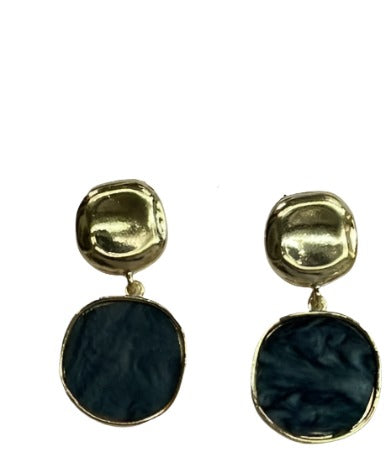 Geometric Shell Earrings