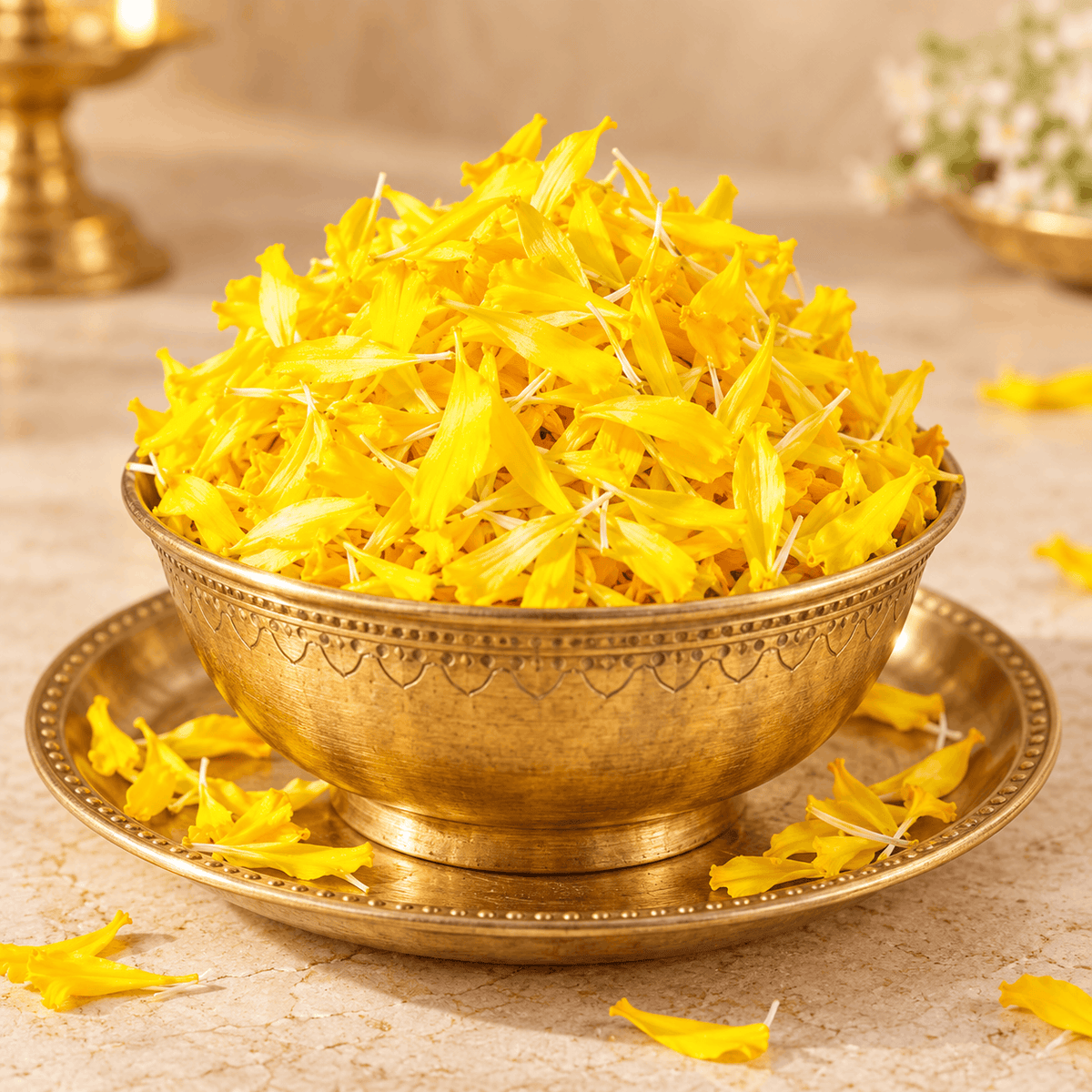 Marigold Orange Petals (75g)