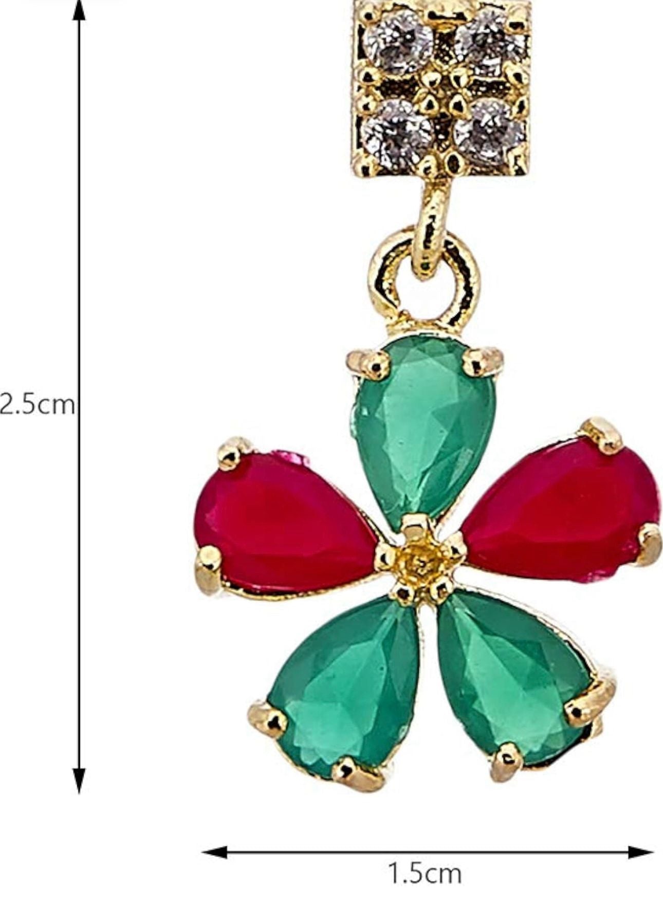 Vergoldetes amerikanisches Diamant-Halskettenset mit Ohrringen, Schmuck für Frauen und Mädchen