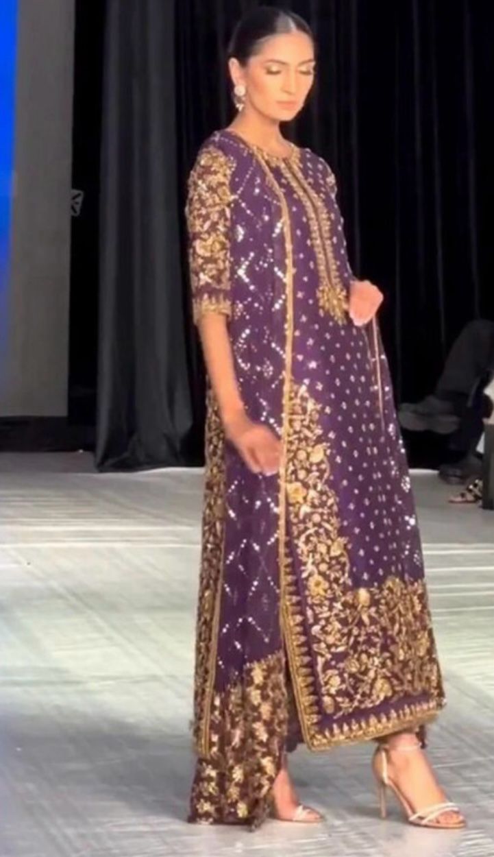 Pakistani Indian Wedding Dresses Chiffon Embroidered Collection