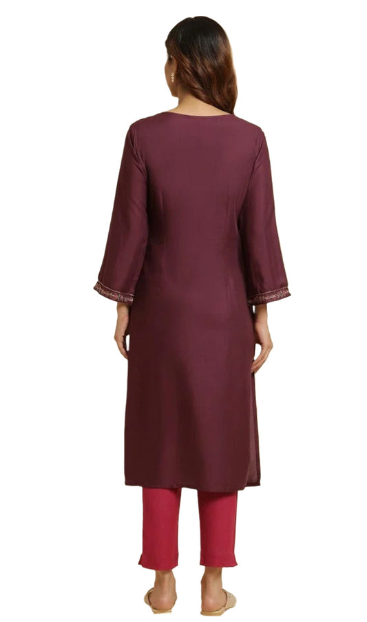 Indian Embroidered Kurta In Germany - Neha Couture Indian Fashion