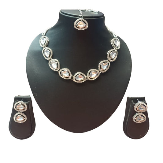 AD kundan Necklace Set In Stuttgart