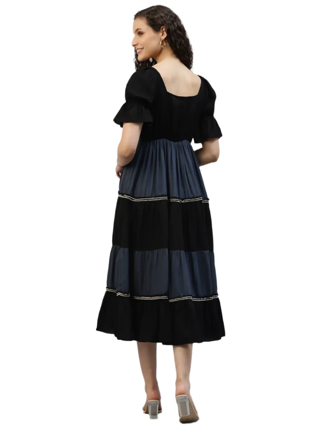 Black & Grey Color block Women's Dress in Berlin
