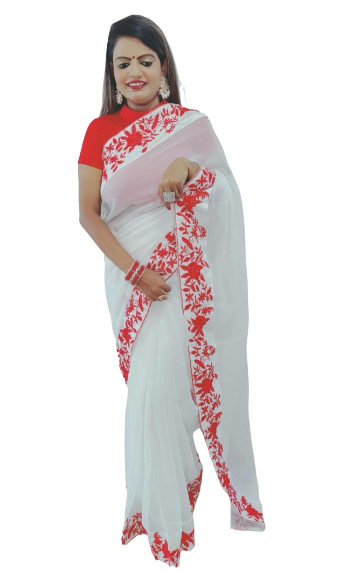 Georgette Saree