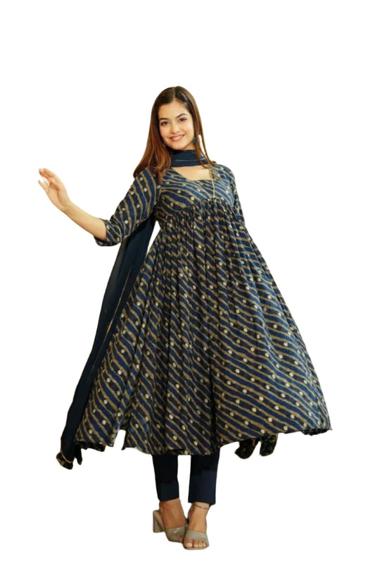 Nyra Cut Suit In Germany - Neha Couture Indian Fashion