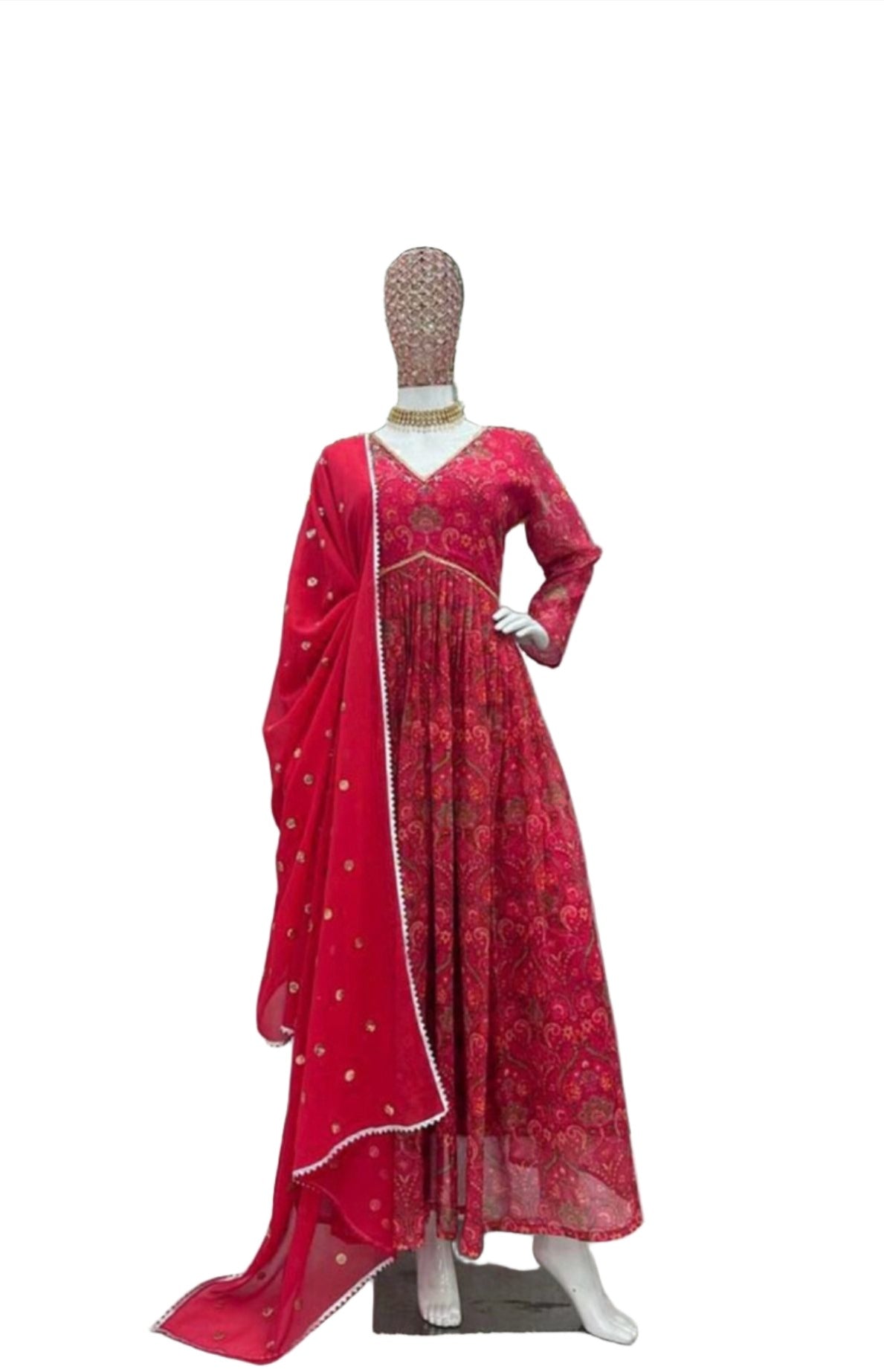 Anarkali Gown Indian Party Wear