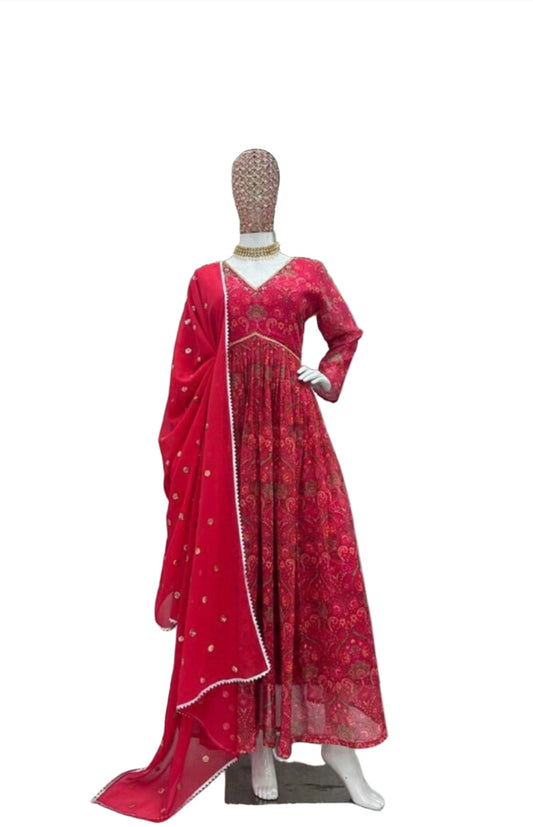 Anarkali Gown Indian Party Wear