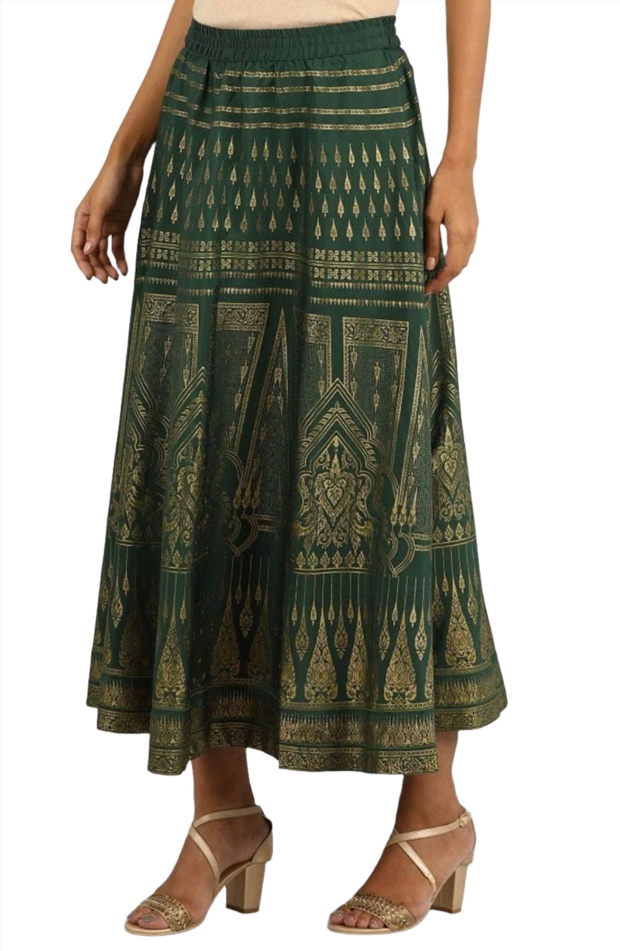 Indian Printed Long Skirt In Germany