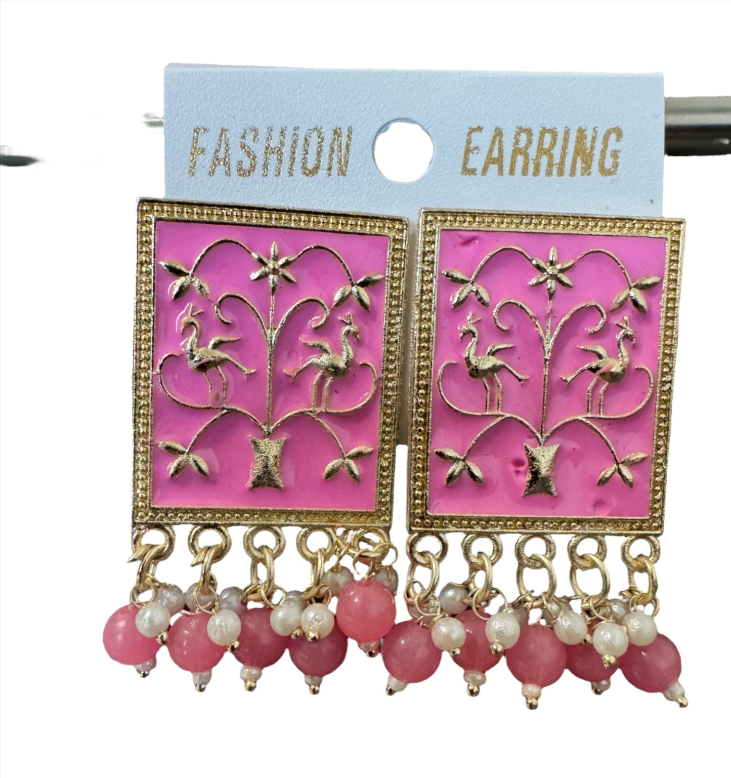 Trendy Fancy Square Meena Tops For Girls & Women Alloy Stud Earring