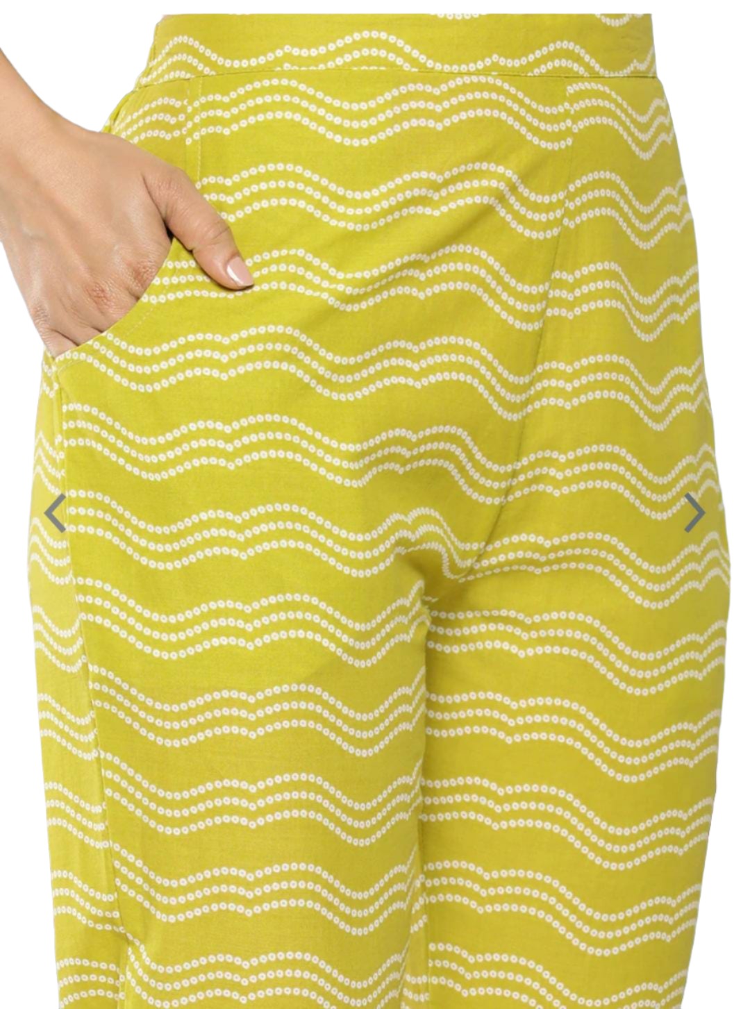Bandhani Yoke Design Empire Gotta Patti Cotton Kurta with Trousers & Dupatta