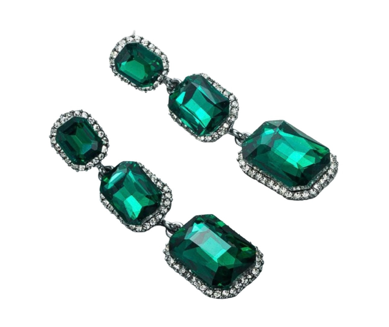 Dangle Earrings Statement Crystal Drop Earrings