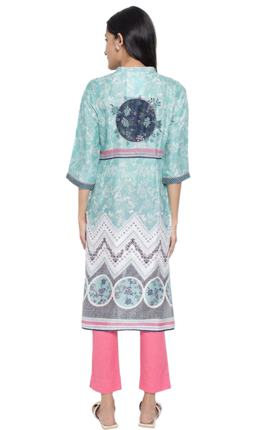Printed Kurti In Germany - Neha Couture Indian Fashion