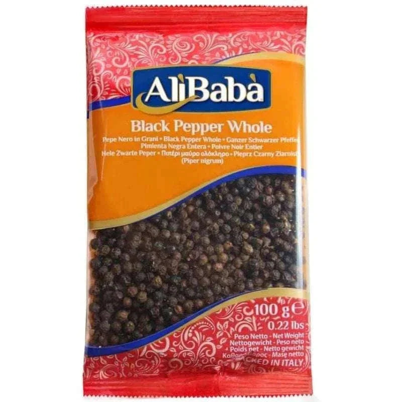 Alibaba Black Pepper Whole 1Kg
