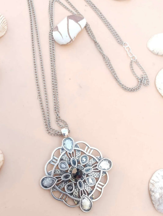 German Silver Pendant Chain