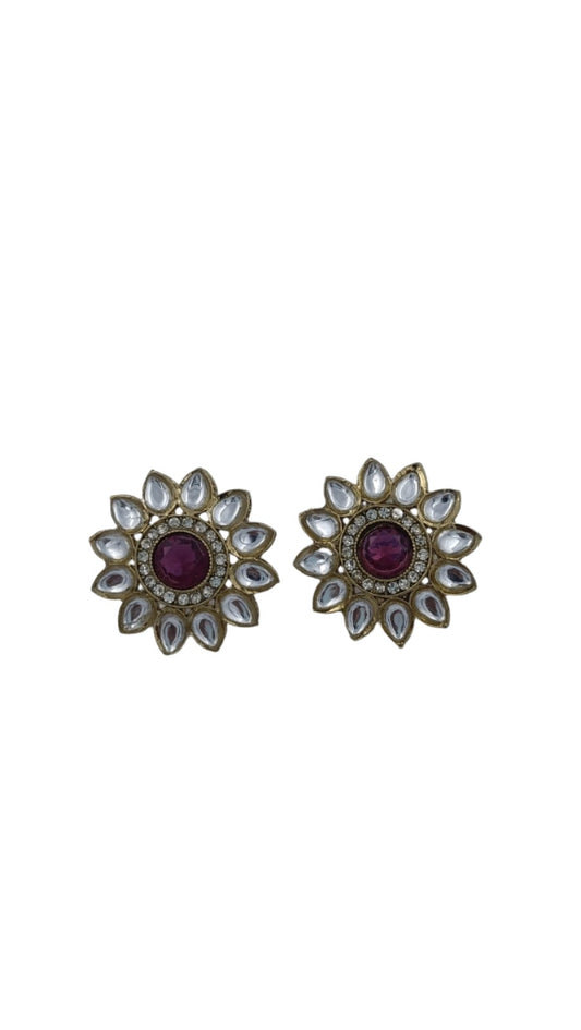 Kundan Stud Earring in Cologne
