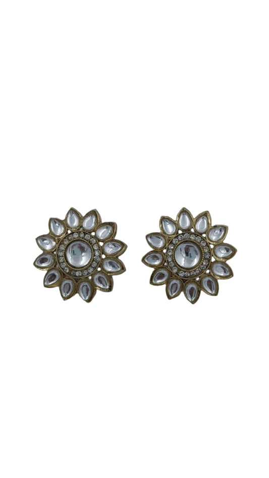 Kundan Stud Earring