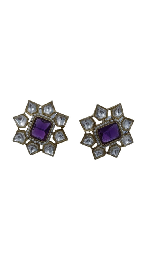 Kundan Stud Earring in Essen