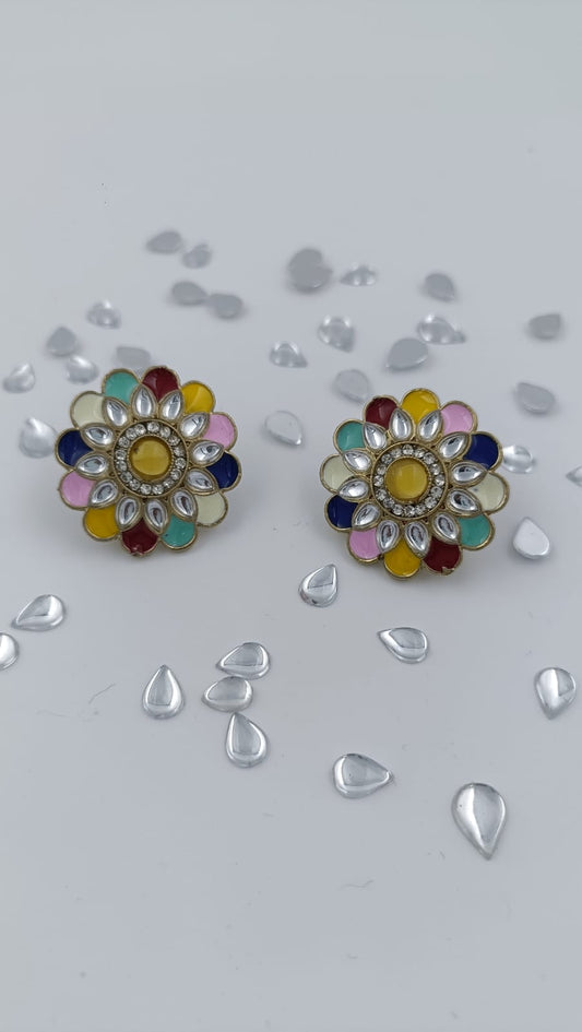 Kundan Stud Earring in Germany