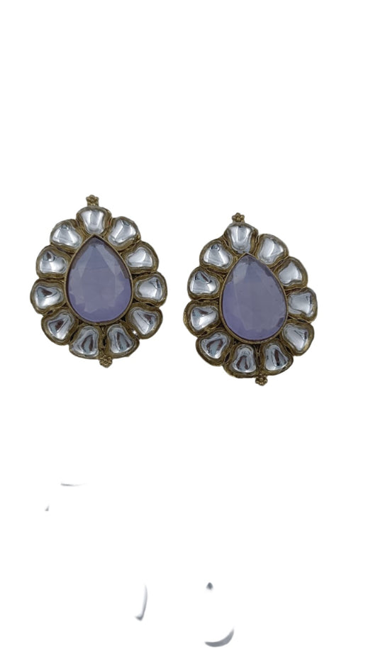 Kundan Stud Earring