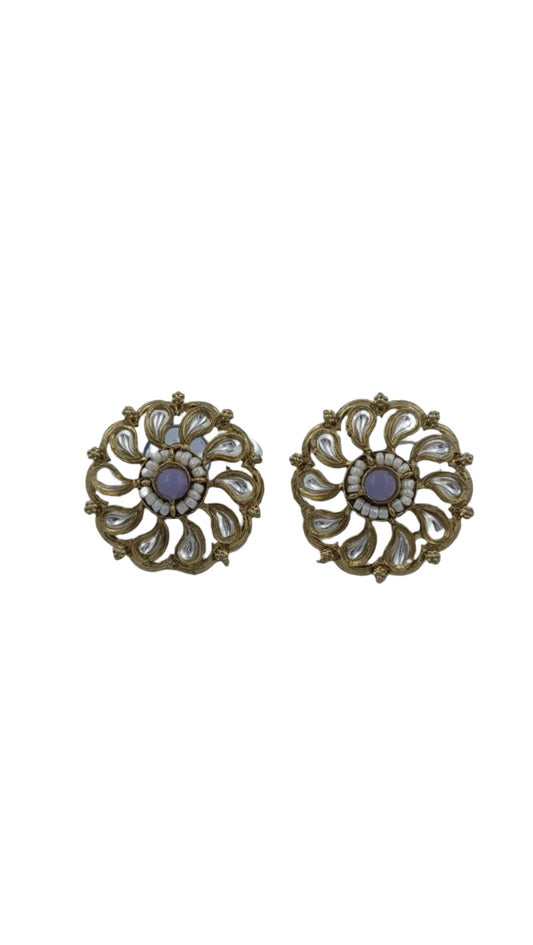 Kundan Stud Earring