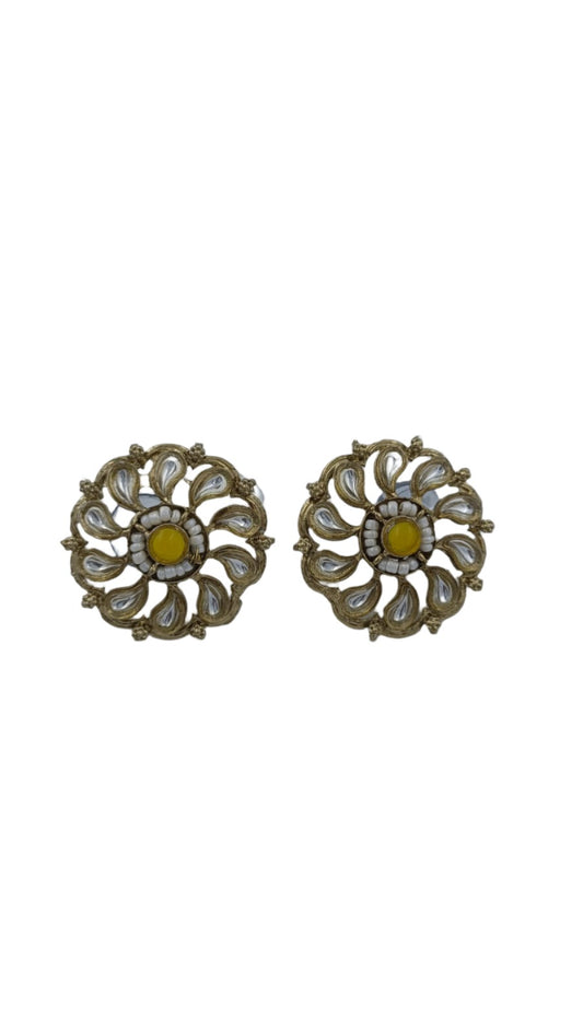 Kundan Stud Earring