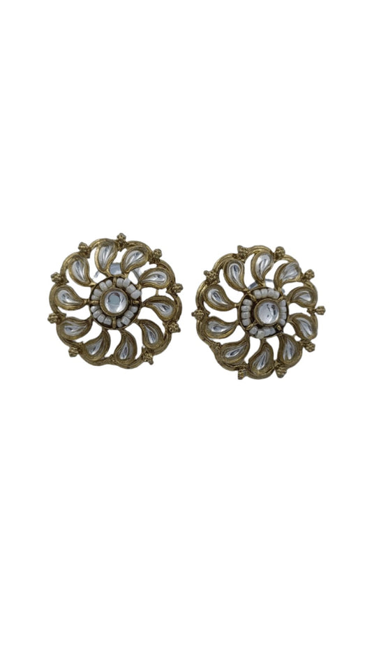 Kundan Stud Earring