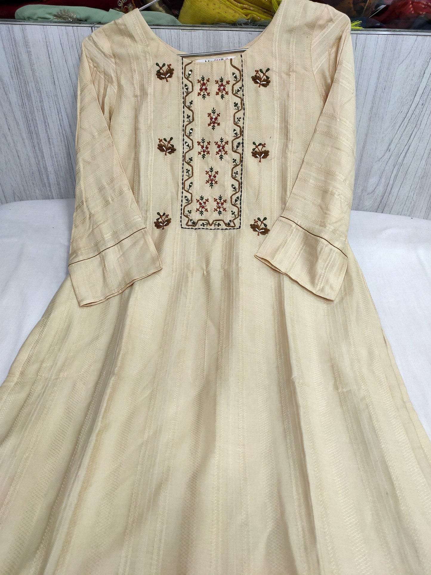 Cotton Rayon handwork and embroidery Kurti in Netherland
