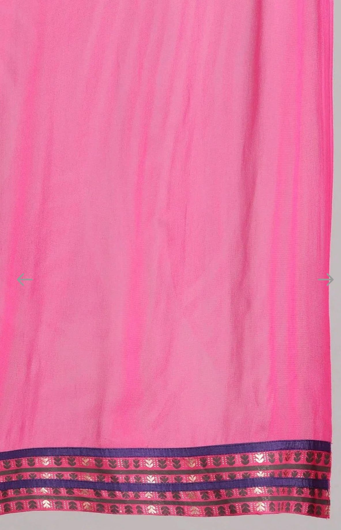Pink Round Neck Embellished kurta set in Munich